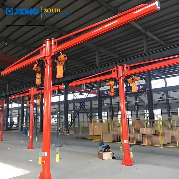 XCMG Factory 0.125 – 5 tons Portable Mobile Double Arm Slewing Jib Crane Price